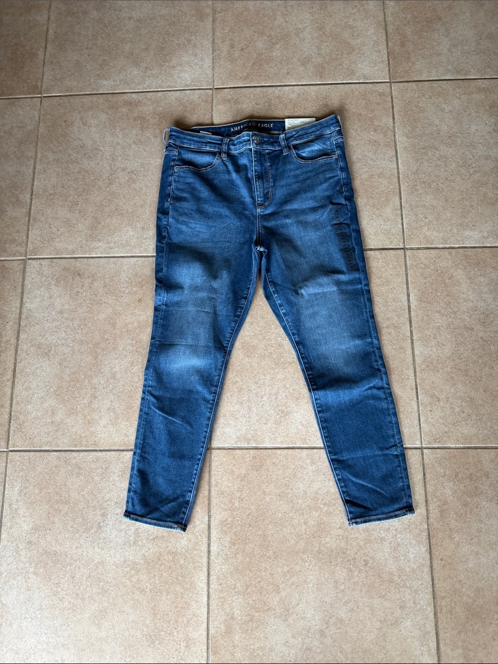 American Eagle Outfitters Skinny Denim Jeans in Blue